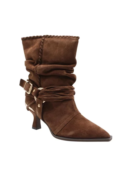 Buty do kostki Alma En Pena brązowe