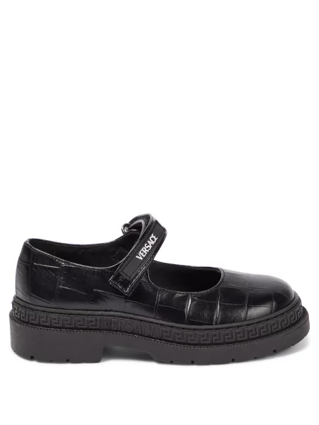 Μπαλαρίνες Versace μαύρο