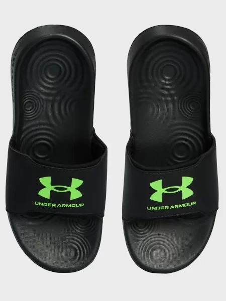 Дитячі шльопанці Under Armour чорні