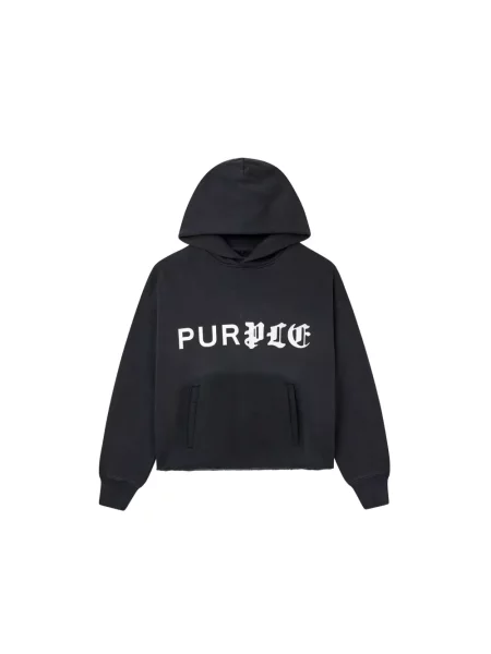 Hoodie Purple Brand με σχέδιο μαύρο