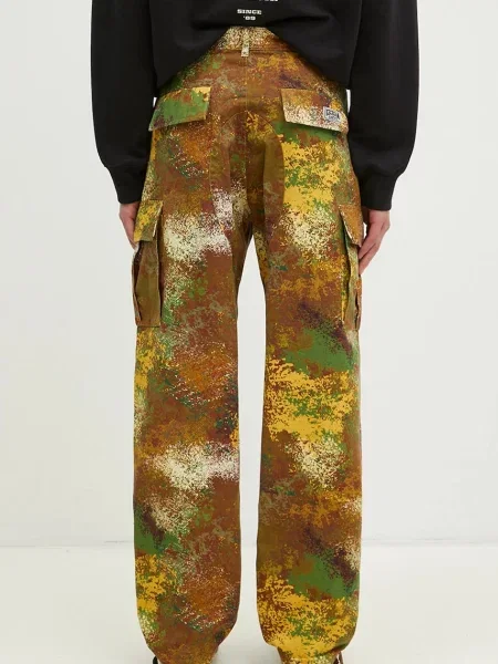 Штани ICECREAM Running Dog Cargo Pant прямі зелений