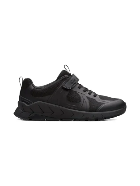 Sneakersy dziecięce Clarks czarne