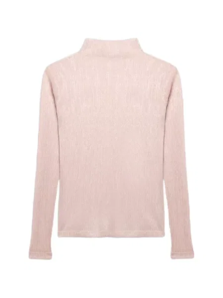 Długi top Momoni różowy