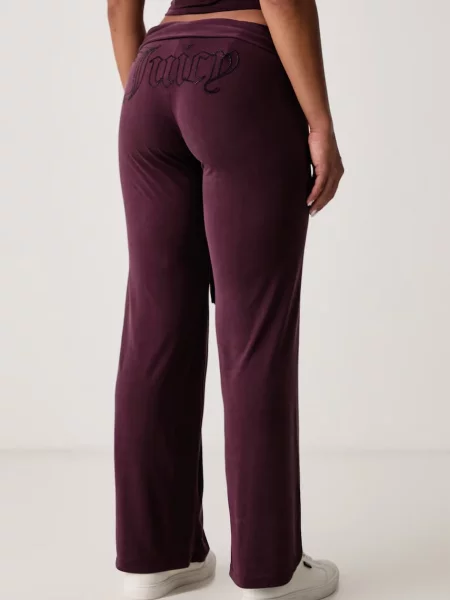 Расклешенные брюки Juicy Couture с поясом