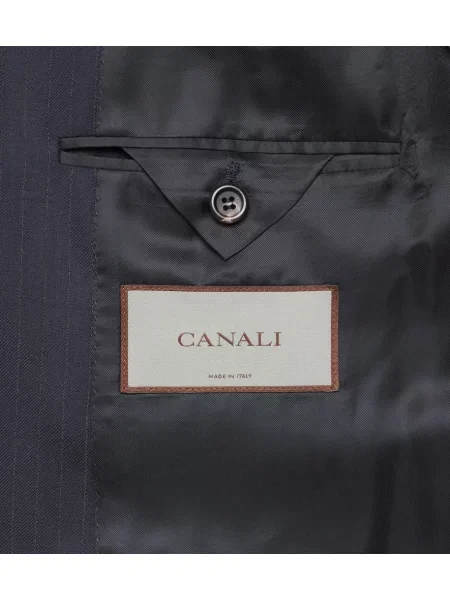 Costum Canali de lână albastru