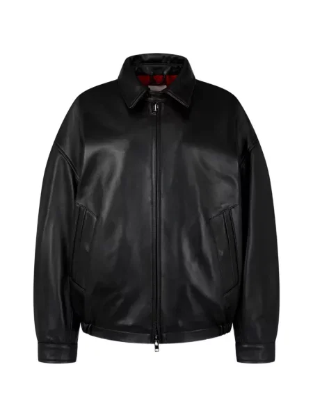 Geanta de piele Tomboy negru