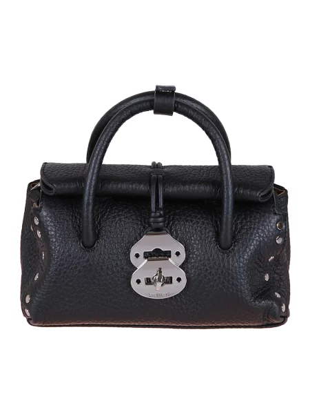 Torebka Zanellato skórzana czarna