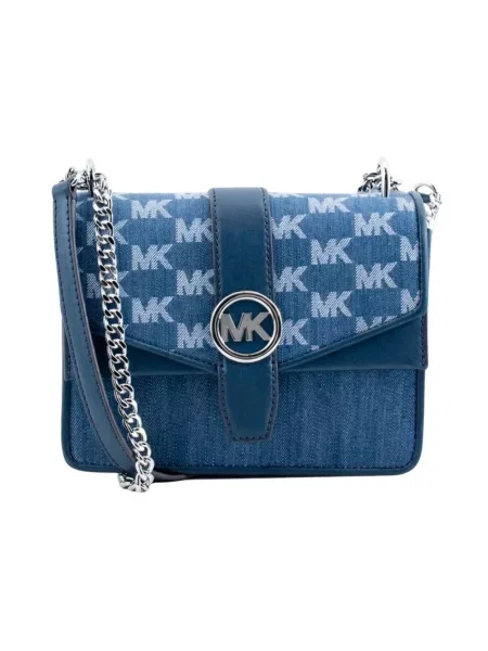 Torebka crossbody Michael Kors niebieska
