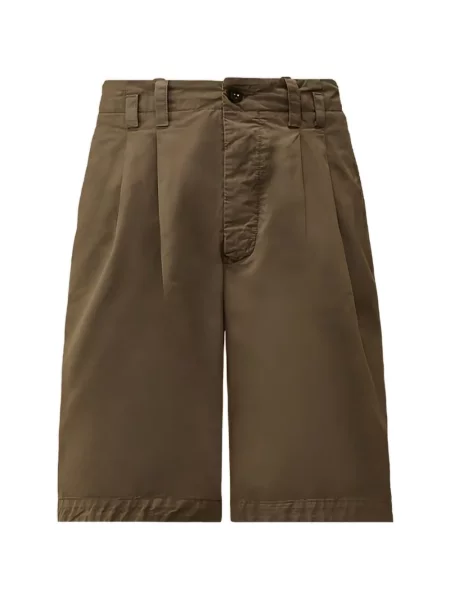 Pantaloni scurți C.p. Company plisate maro