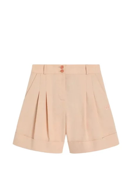 Bermudy dziecięce Dolce And Gabbana różowe