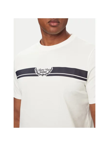 Guess T-shirt Classic Fit bijela
