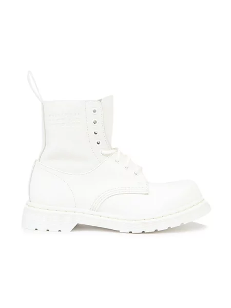 Maison Margiela Obuwie Kobieta 36 EU Skóra Twist Ankle Botki biały