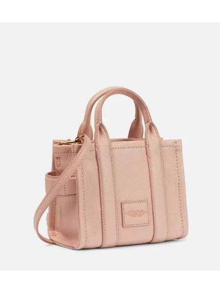 Kožna kožna torba Marc Jacobs ružičasta
