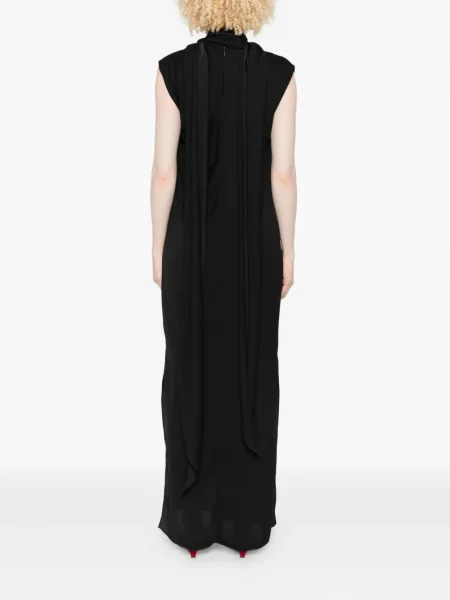 Костюм сукман Lanvin без ръкави черно