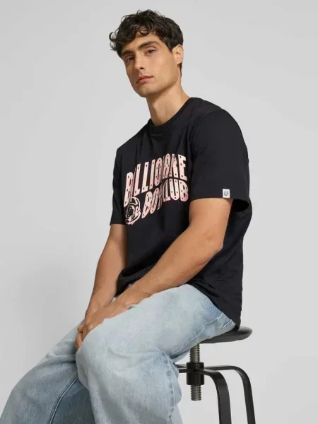 T-shirt z czystej bawełny Billionaire Boys Club czarna