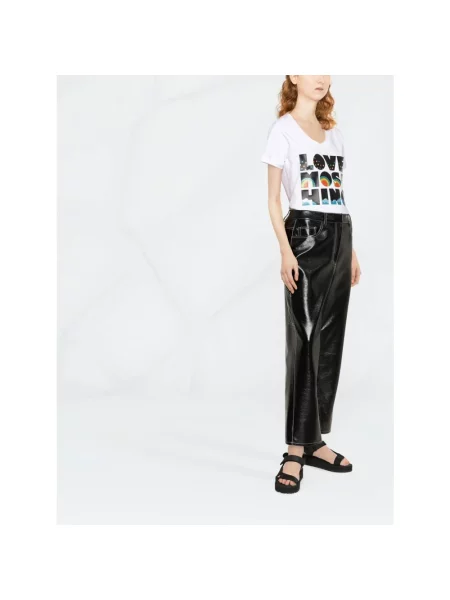 Koszulka Love Moschino z nadrukiem