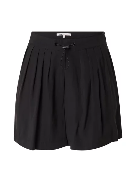 ONLY Pantaloni cutați ONLNICA' negru