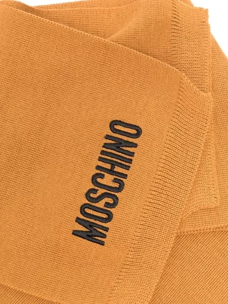 Czapka dziecięca Moschino brązowa