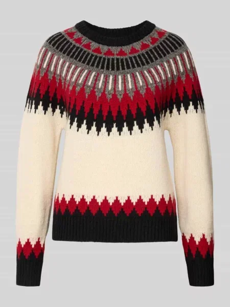 Sweter z dzianiny z mieszanki wełny i kaszmiru Polo Ralph Lauren beżowy