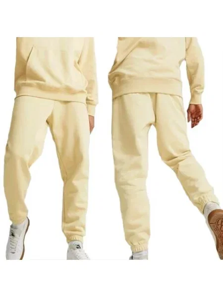 Spodnie sportowe dresowe Puma Classic beżowe