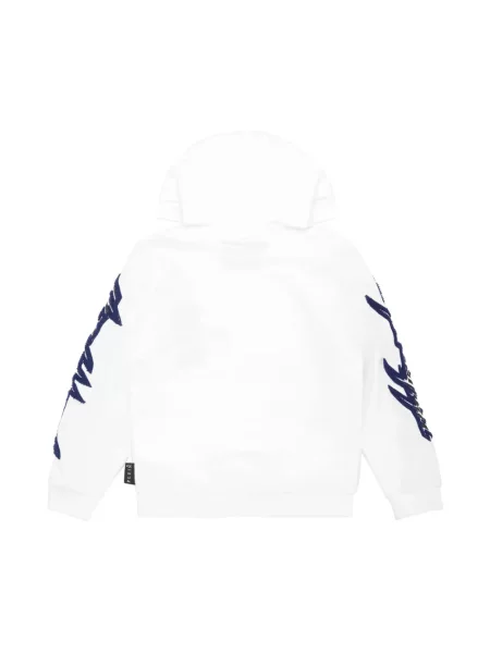 Bluza z kapturem dziecięca Philipp Plein biała