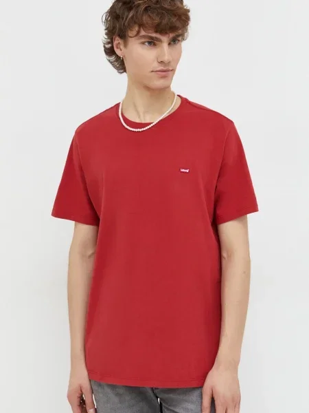 Levi's t-shirt ανδρικό SS ORIGINAL HM TEE κόκκινο