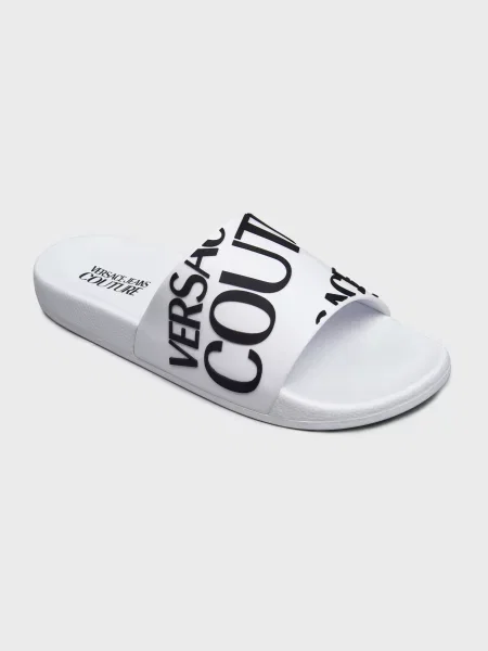 Шлепанцы Versace Jeans Couture белые