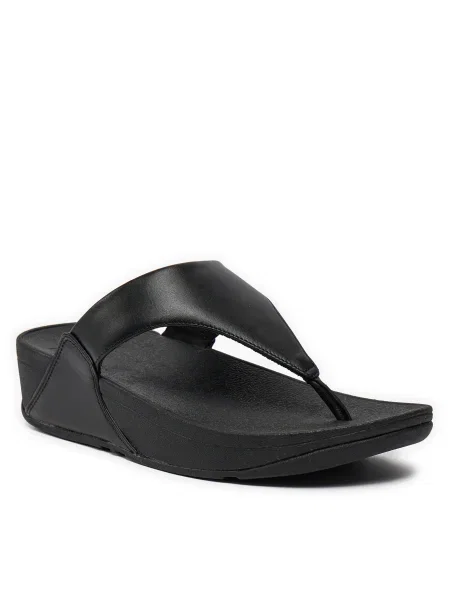 Kožené tenisky Fitflop čierna