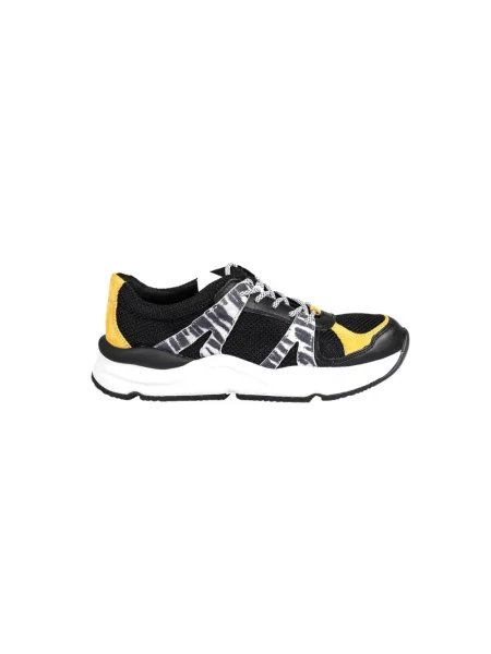 Sneakersy Geox skórzane czarne