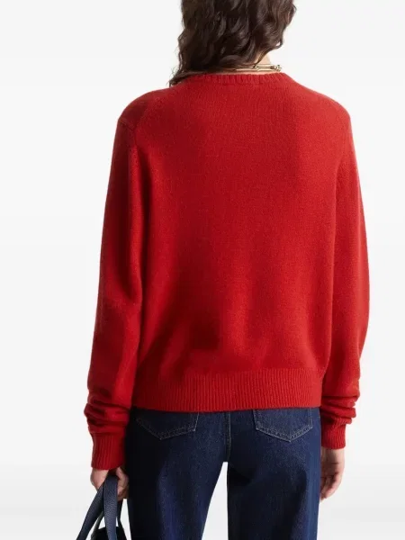 Cardigan Sporty & Rich cu broderie