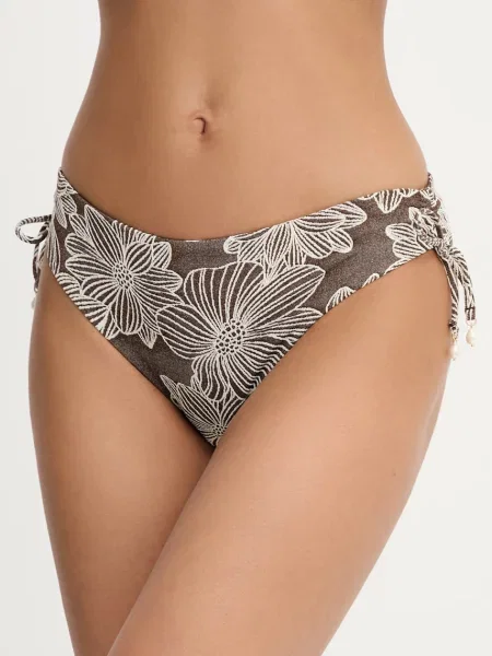 Twinset figi kąpielowe brązowe