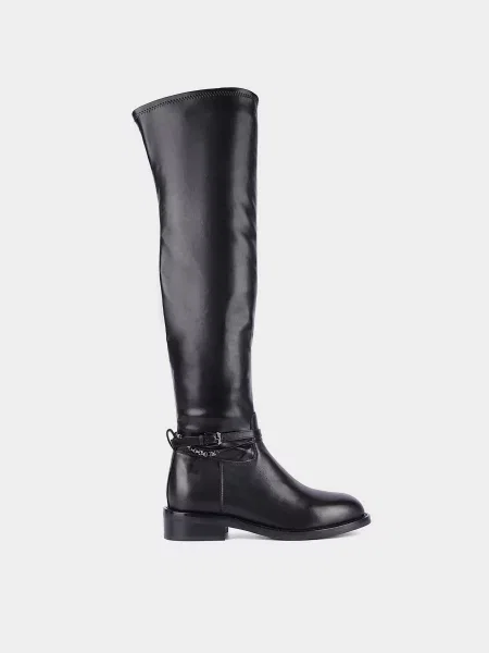 Ботфорты Miraton черные