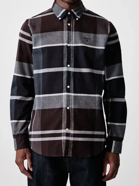 Barbour férfi ing ICELOCH barna