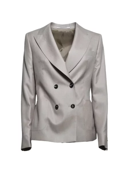 Kurtka Tagliatore dwurzędowa szara