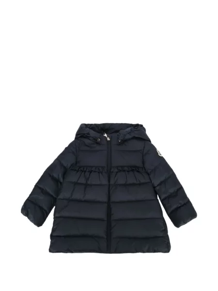Kurtka dziecięca Moncler Enfant niebieska