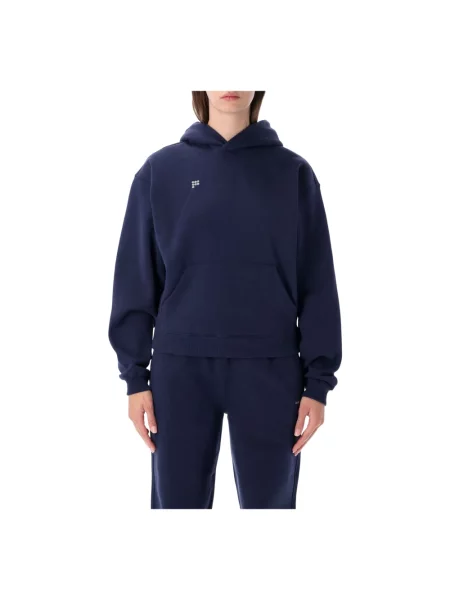 Bluza z kapturem Pangaia z kapturem klasyczna niebieska