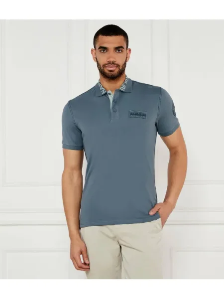 Napapijri Polo E-AMUNDSEN 1 albastru
