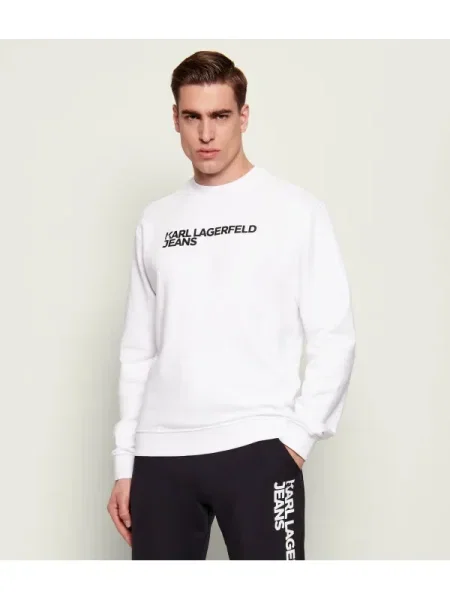 Karl Lagerfeld Jeans Hanorac | regular fit alb