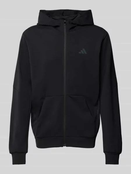Adidas Kurtka Treningowa schwarz czarna