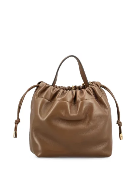 Colier Chloé din piele maro