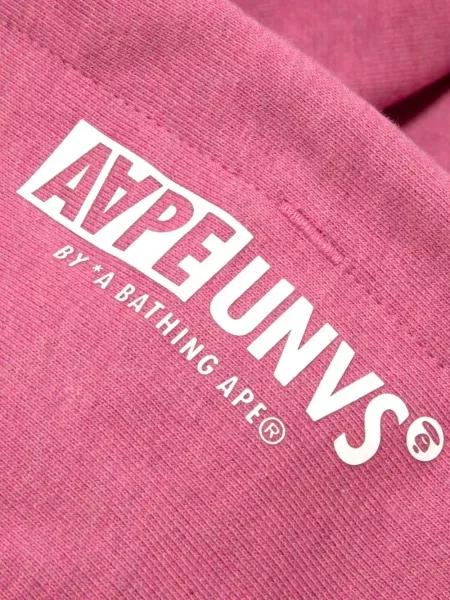 Суичър с качулка Aape By *a Bathing Ape® розово