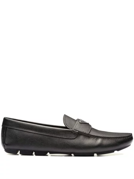 Pantofi loafer Prada din piele negru
