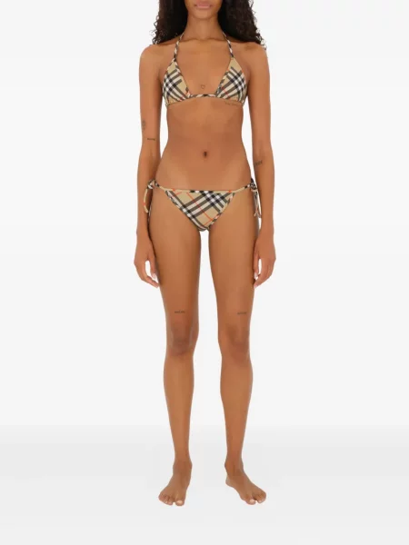 Bikini Burberry în carouri