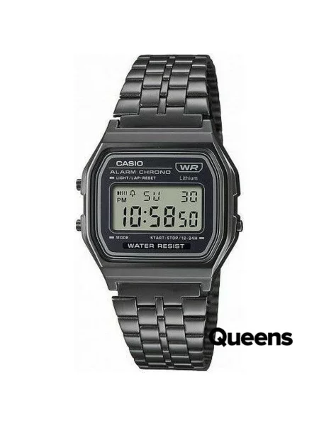 Retro hodinky Casio stříbrné