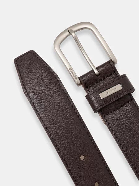 Calvin Klein pas usnjen rjava