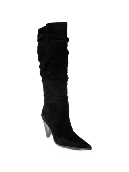Botine Michael Michael Kors din piele de căprioară negru