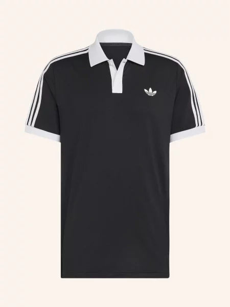 Adidas Originals Funkční Polokošile Classics černá bílá