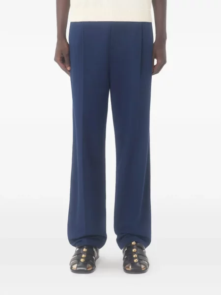Pantaloni Valentino Garavani albastru