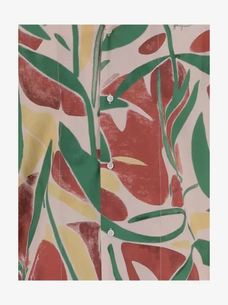 Риза Jacquemus с принт с абстрактен десен розово