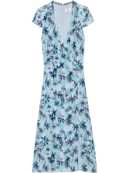 Rochie Zadig&voltaire cu imagine de costum albastru